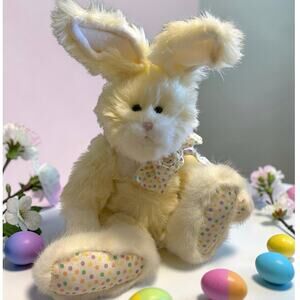 Vtg. Boyds Bears Collection Dottie Q Hopples Bunny Rabbit 12” Weighted 2008-2003